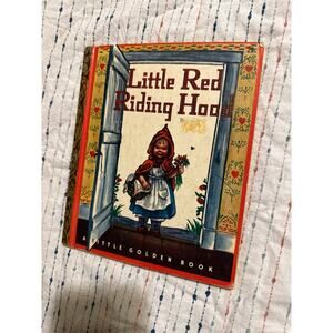 Vintage 1948 Little Red Riding Hood Little Golden Book